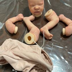 Finished Painted Kit. Reborn Baby Doll