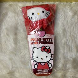 Adorable Hello Kitty Valentines Day Plush Flower 2025 