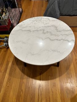 Marble coffee table