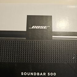  Bose Soundbar 500 – (No Power Cord or Remote)
