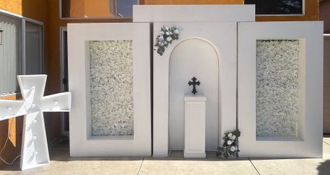 Marquee baptism Cross $50