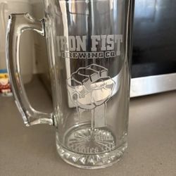 Iron Fist Brewing Beer Stein 
