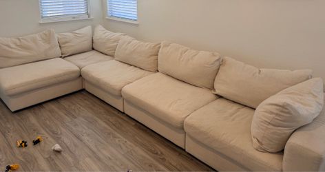 Large Machine Washable Sectional Couch