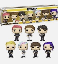 Funko Pop! Vinyl: BTS - BTS- Butter - 7 Pack - Walmart (Exclusive)