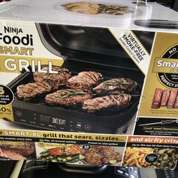 Ninja Foodi Smart XL Grill  6 In 1 Indoor Grill With 4 Qt  Air Fryer 