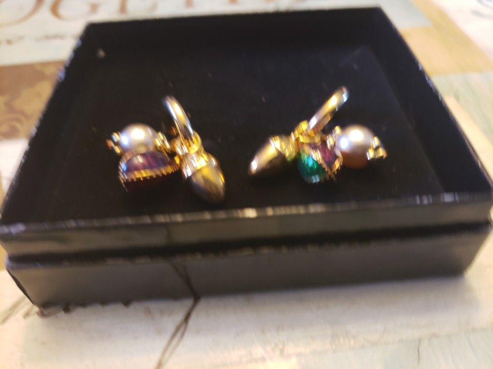 Joan Rivers Charm Earrings