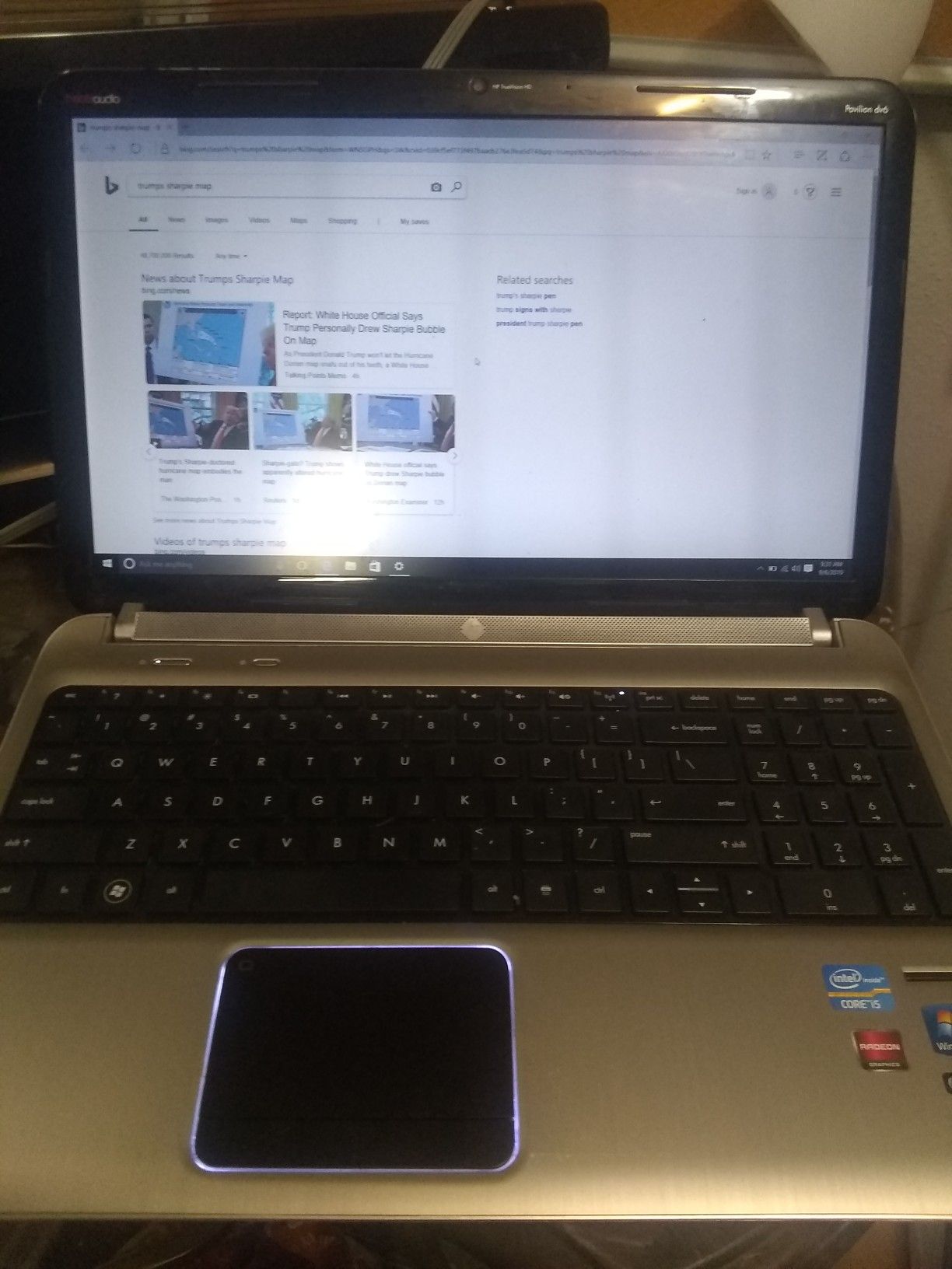 HP Dv6 Pavilion laptop