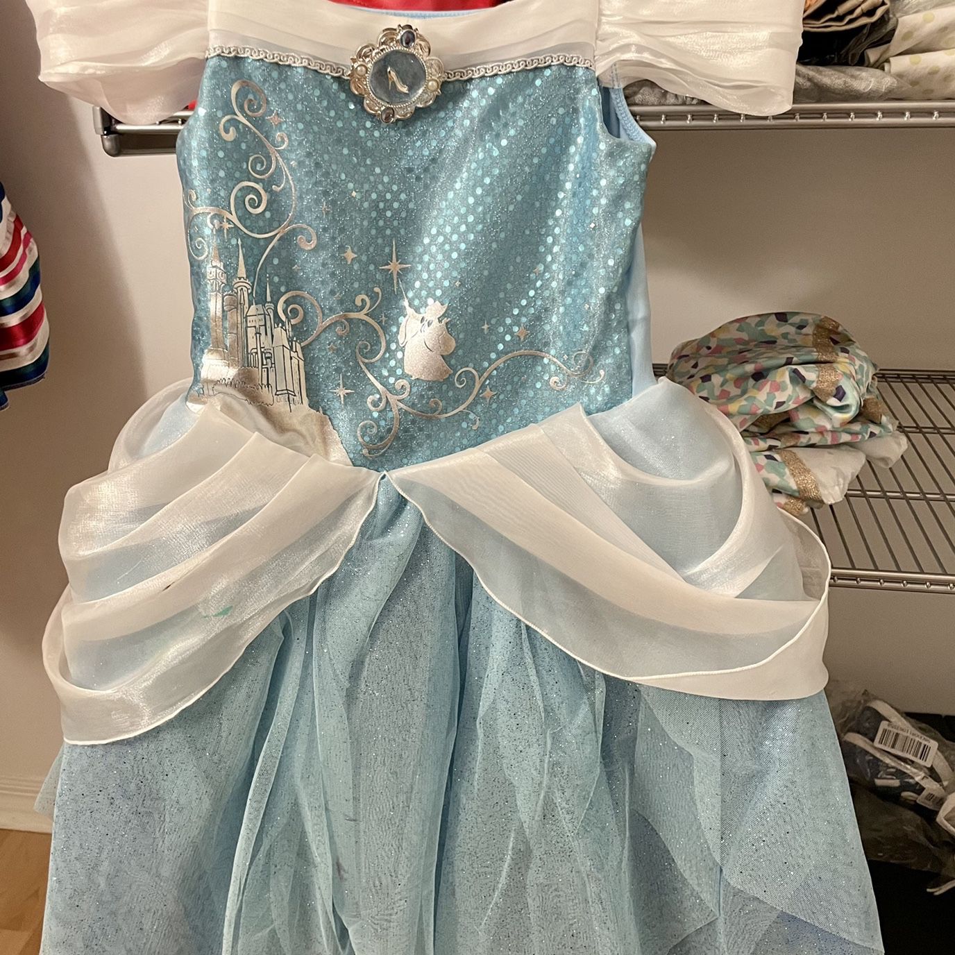 DISNEY Cinderella Costume For Girls (size 5/6)