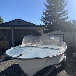 Boat And Trailer