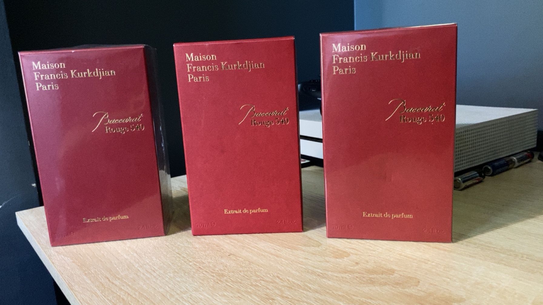 Mason Francis Kurkdjian Baccarat Rouge 540 Cologne