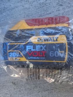 Unused 12 ah flex volt 20v / 60v pack