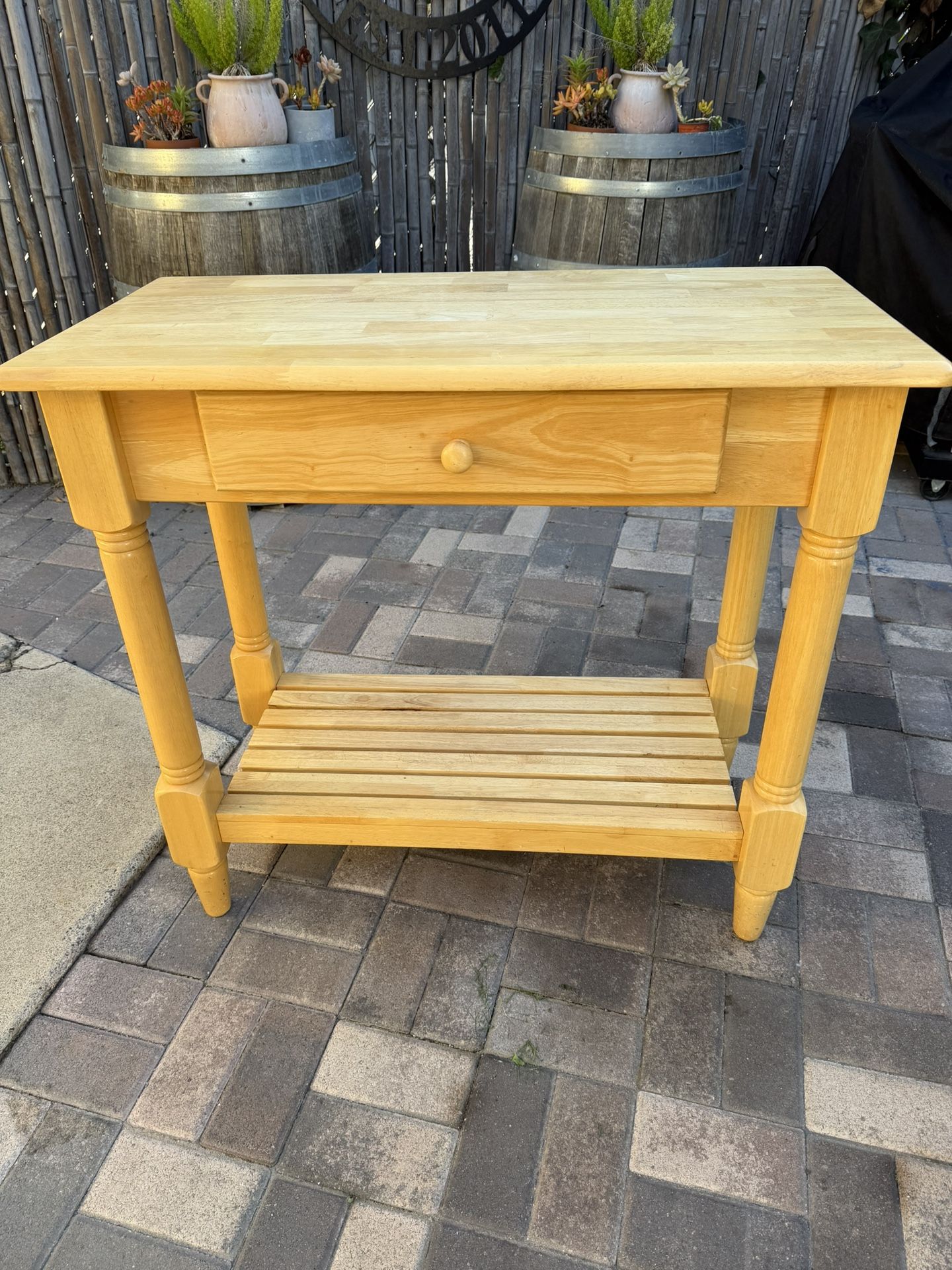 Solid Wood Entryway / Console Table