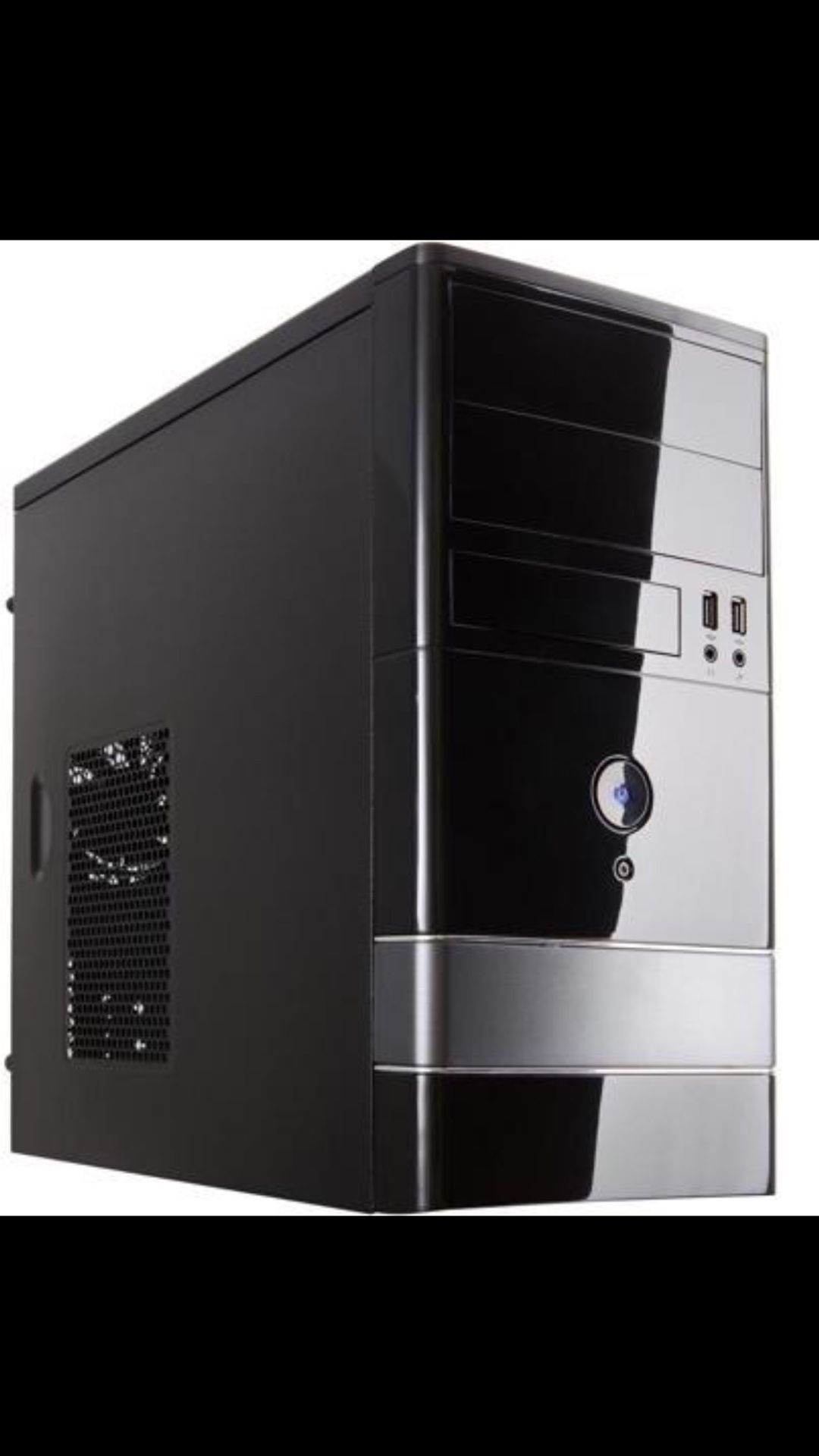 Rosewill - Micro ATX Mini Tower Computer Case with Dual Fans - FBM-01
