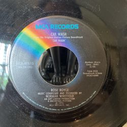 45 Record- Rose Royce- Car Wash! Vinyl Records.