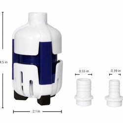 Submersible Small Water Pump for Aquarium, DC 5V, 4W, 132GPH (500L/H), Fish Tank Water Pumps, Indoor Use