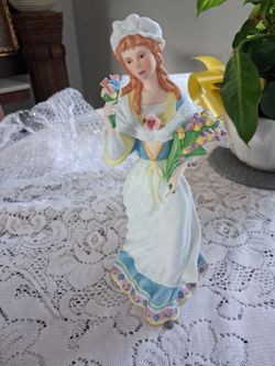 French Flower Maiden