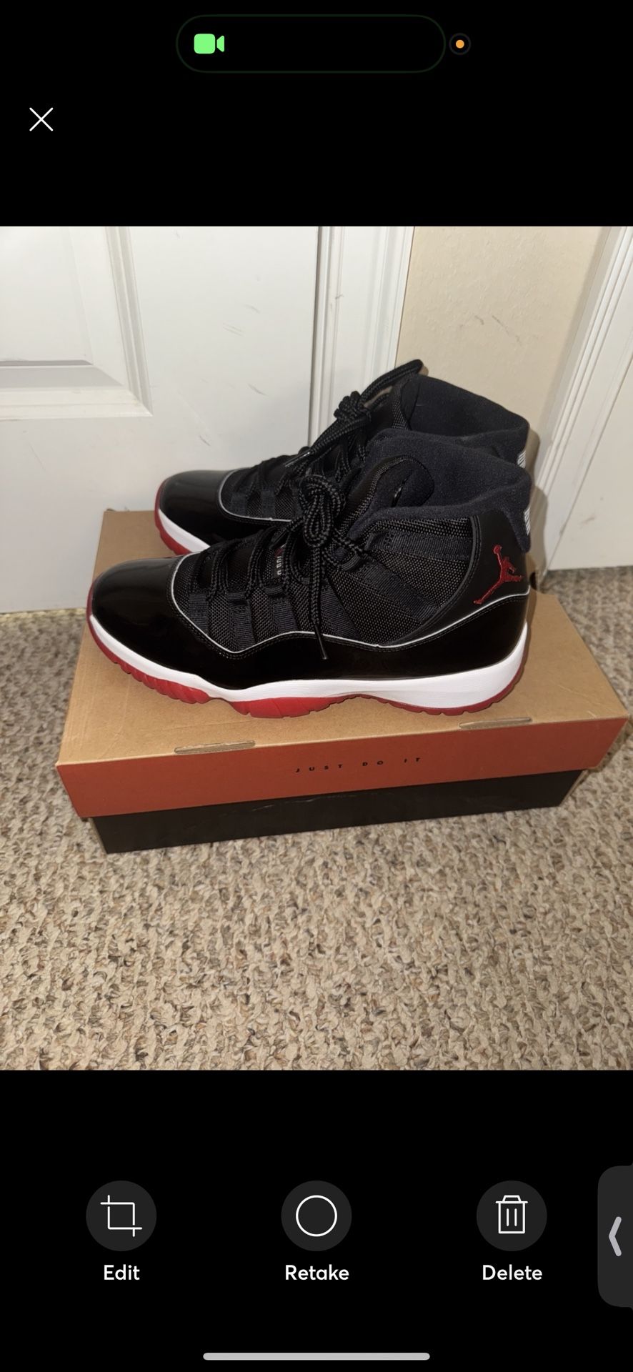 Jordan Bred 11s
