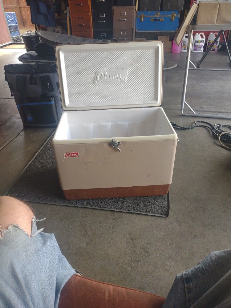 Vintage Coleman Cooler Ice Chest