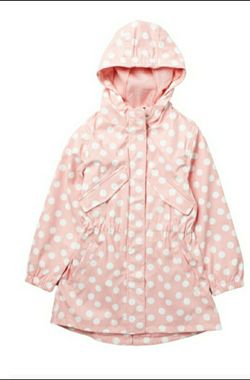 Hooded Zip up Anorak Raincoat- ( Big Gir