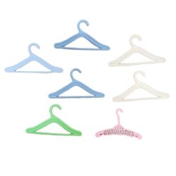Vintage Lot of 7 Doll Clothing Hangers