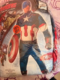 Marvel Captain America Adult Costume XL