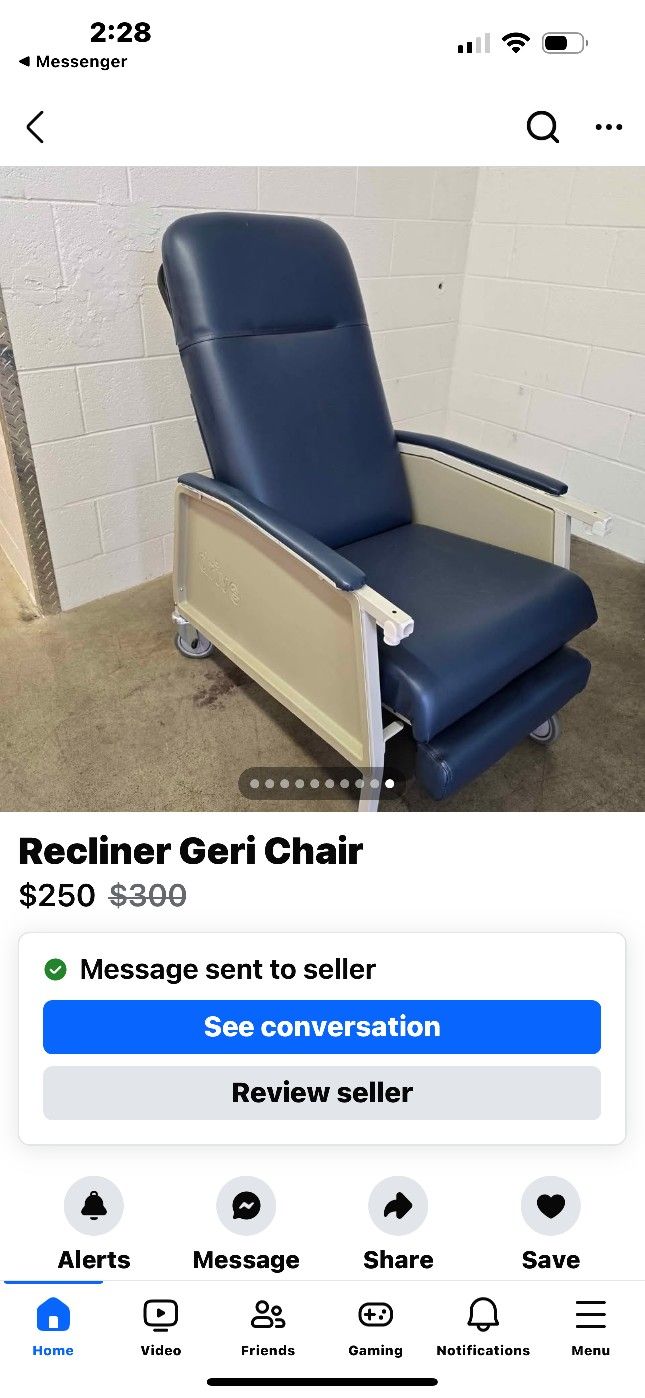 Recliner Geri Chair