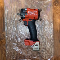 (1)Milwaukee M18 Fuel Brushless Gen 3 3/8” Compact Impact Wrench (2854-20) Tool Only 