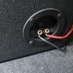 American Bass 12 Subwoofer With Bass Box