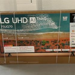 75" LG UHD TV