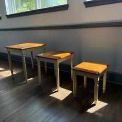 Set Of 3 - Beautiful Nesting Chairs