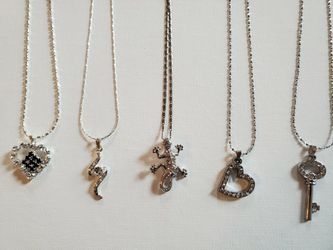 Silver Necklace your choice