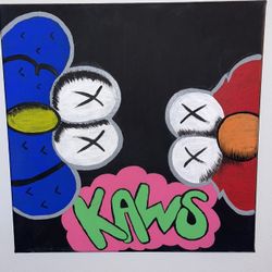 KAWS Painting/ Bedroom / HOUSE Decor