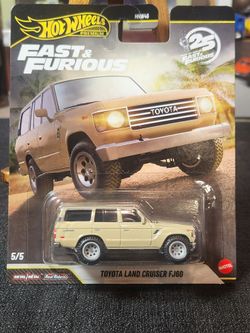 Hot Wheels Premium F&F Toyota Land Cruiser FJ60