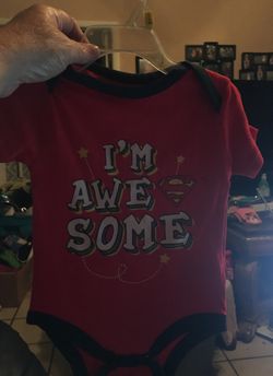 Onesie Superman 3-6months