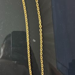 18k Gold Chain 