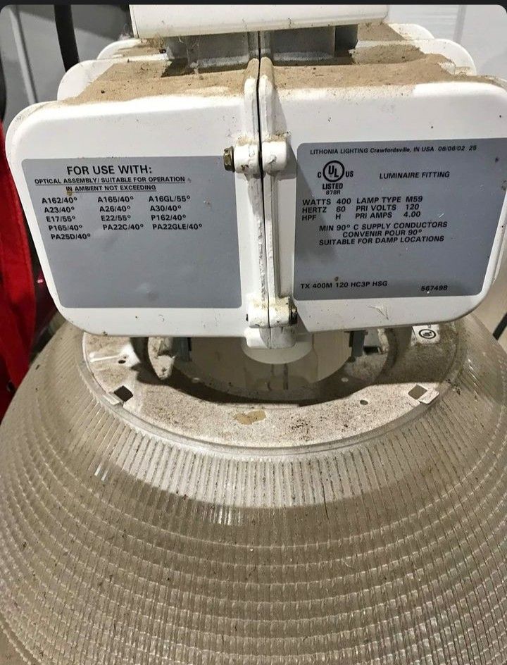 (5) INDUSTRIAL LIGHTING FIXTURES