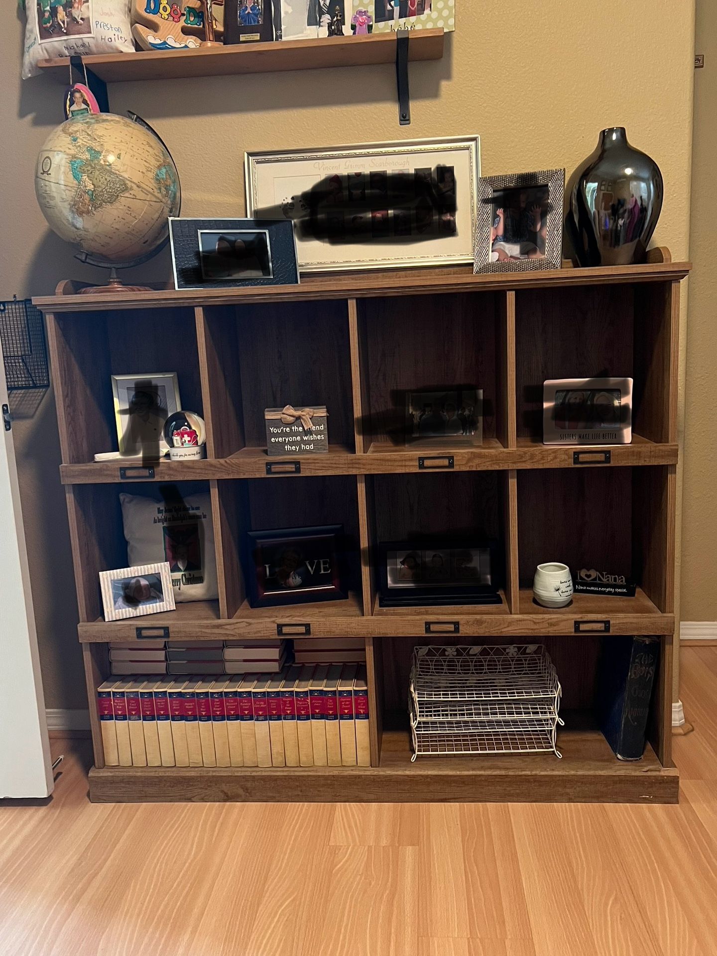 Bookshelf and Storage Organizer