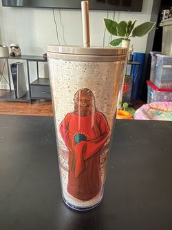 New Starbucks Chewbacca Star Wars Life Day Tumbler Cold Cup Mug Coffee Drink