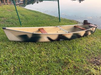 Indian River Canoe + Minn Kota 40 lb Trolling Motor