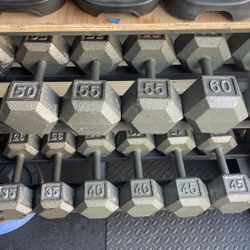 Hex Dumbbells Weights… Home gym Fitness…