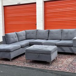 L Shape Sectional Couch Set Free Curbside Delivery 