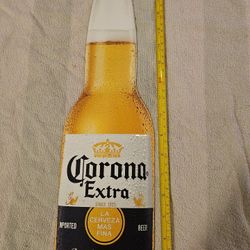 Corona Extra Tin Sign Bottle $20 Firm On Price 