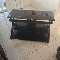 Glass TV Stand