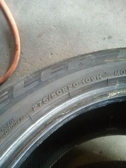 2 275/50/20 Bridgestone