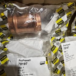 PROPRESS VIEGA COPPER FITTINGS 