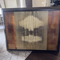 Abstract neutral artwork