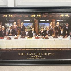 The Last Sit Down Framed Picture