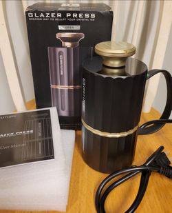 Glazer Ice Press by Ori Future w/ Ball Insert / Ice Mold for Bourbon - NEW