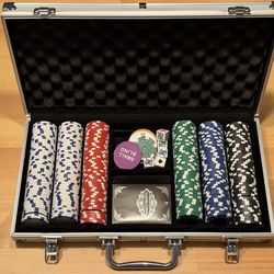 Poker Chip Set with Aluminum case
