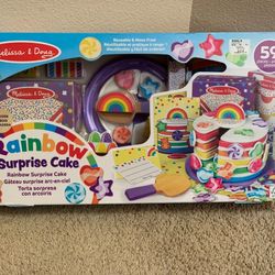 Melissa & Doug Rainbow Surprise Cake Brand New Gift 